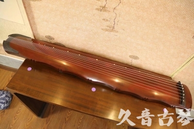 河南省●久音古琴  ●典藏系列 20230807 [红洒金竹节]